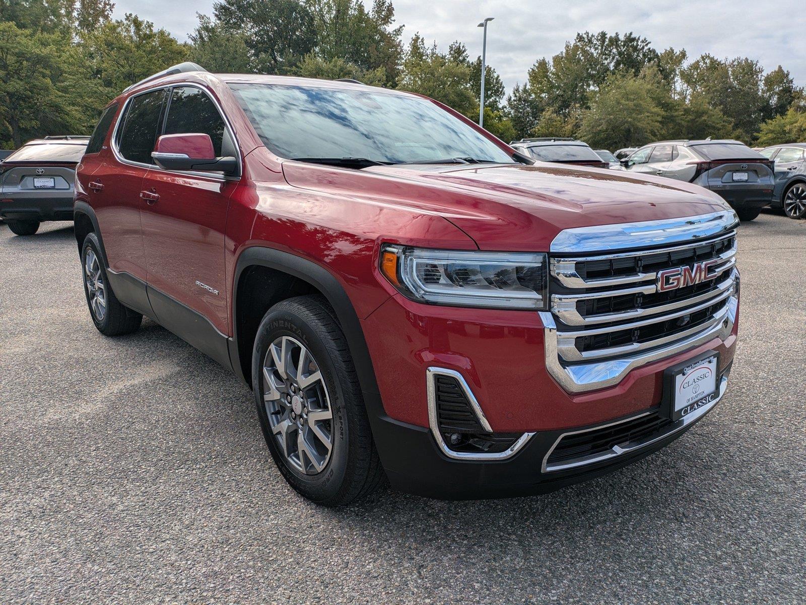 Volcanic Red Tintcoat 2023 GMC Acadia SUV / Crossover Front-Wheel Drive 9-Speed Automatic