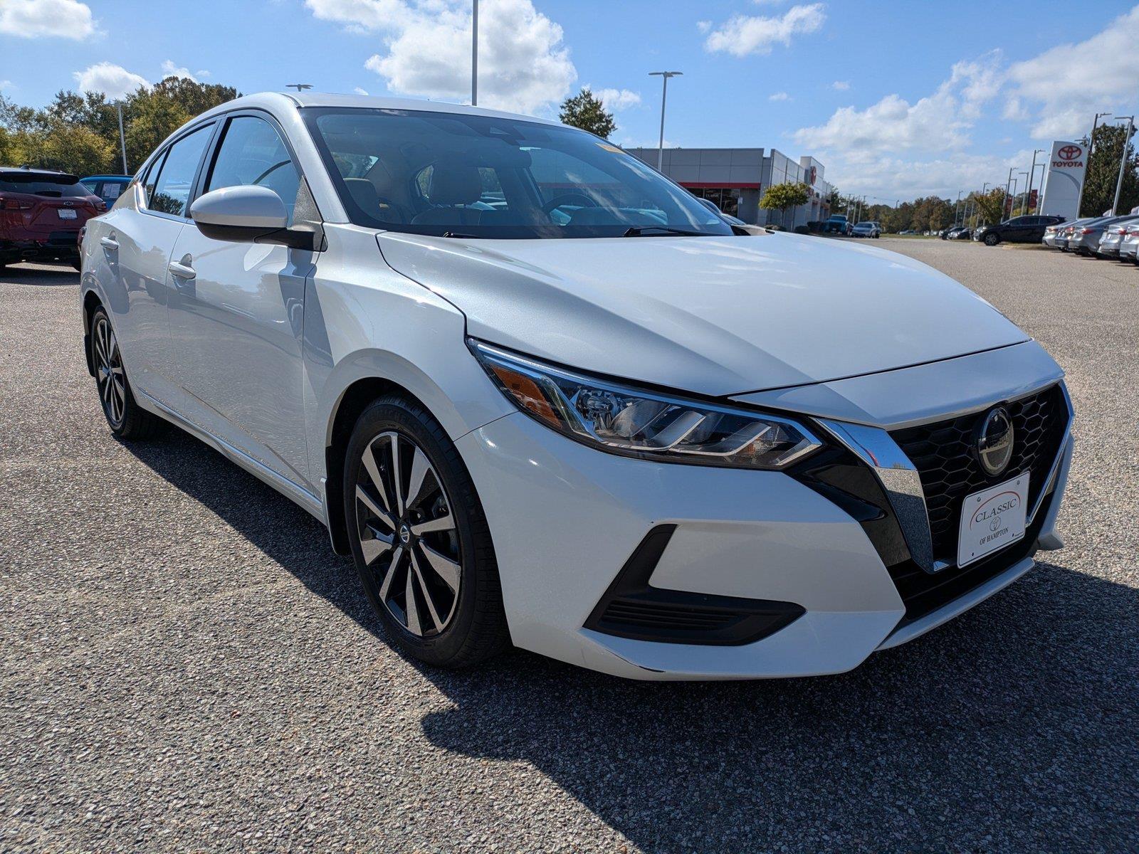 Aspen White Tricoat 2023 Nissan Sentra Sedan Front-Wheel Drive Continuously Variable Transmission