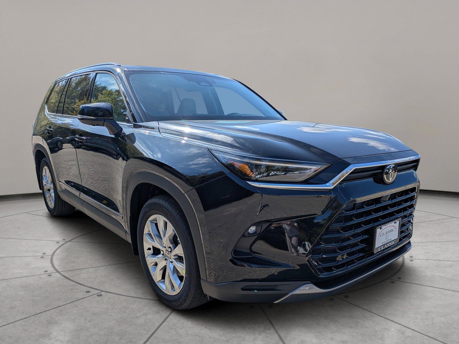Midnight Black Metallic 2026 Toyota Grand Highlander Hybrid SUV / Crossover All-Wheel Drive Continuously Variable Transmission