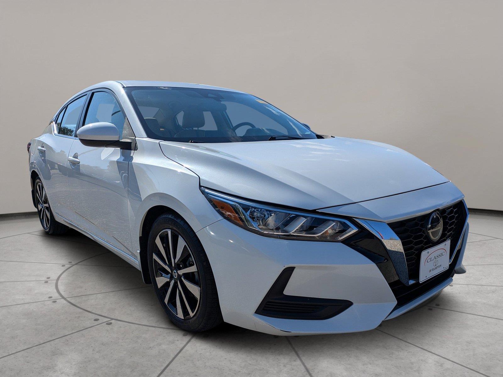Aspen White Tricoat 2023 Nissan Sentra Sedan Front-Wheel Drive Continuously Variable Transmission