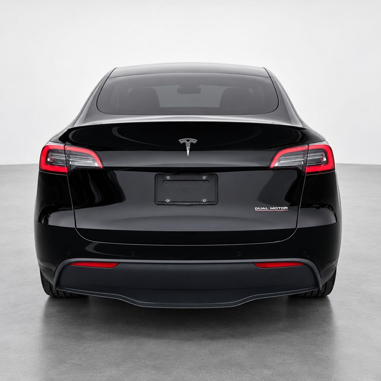 Used 2022 Solid Black Tesla Performance image 4