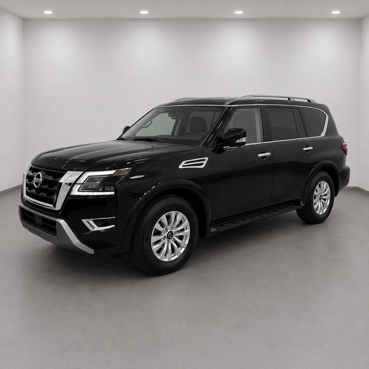 Black 2023 Nissan Armada SUV / Crossover Four-Wheel Drive 7-Speed Automatic
