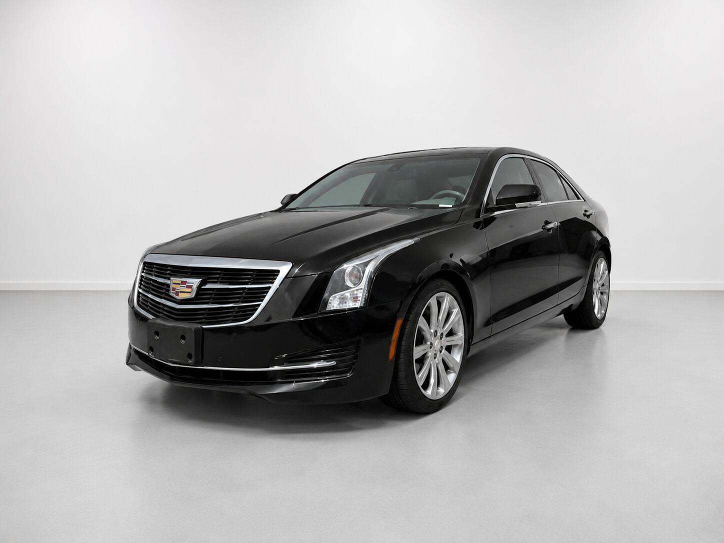 Stellar Black Metallic 2016 Cadillac ATS Sedan Rear-Wheel Drive 8-Speed Automatic