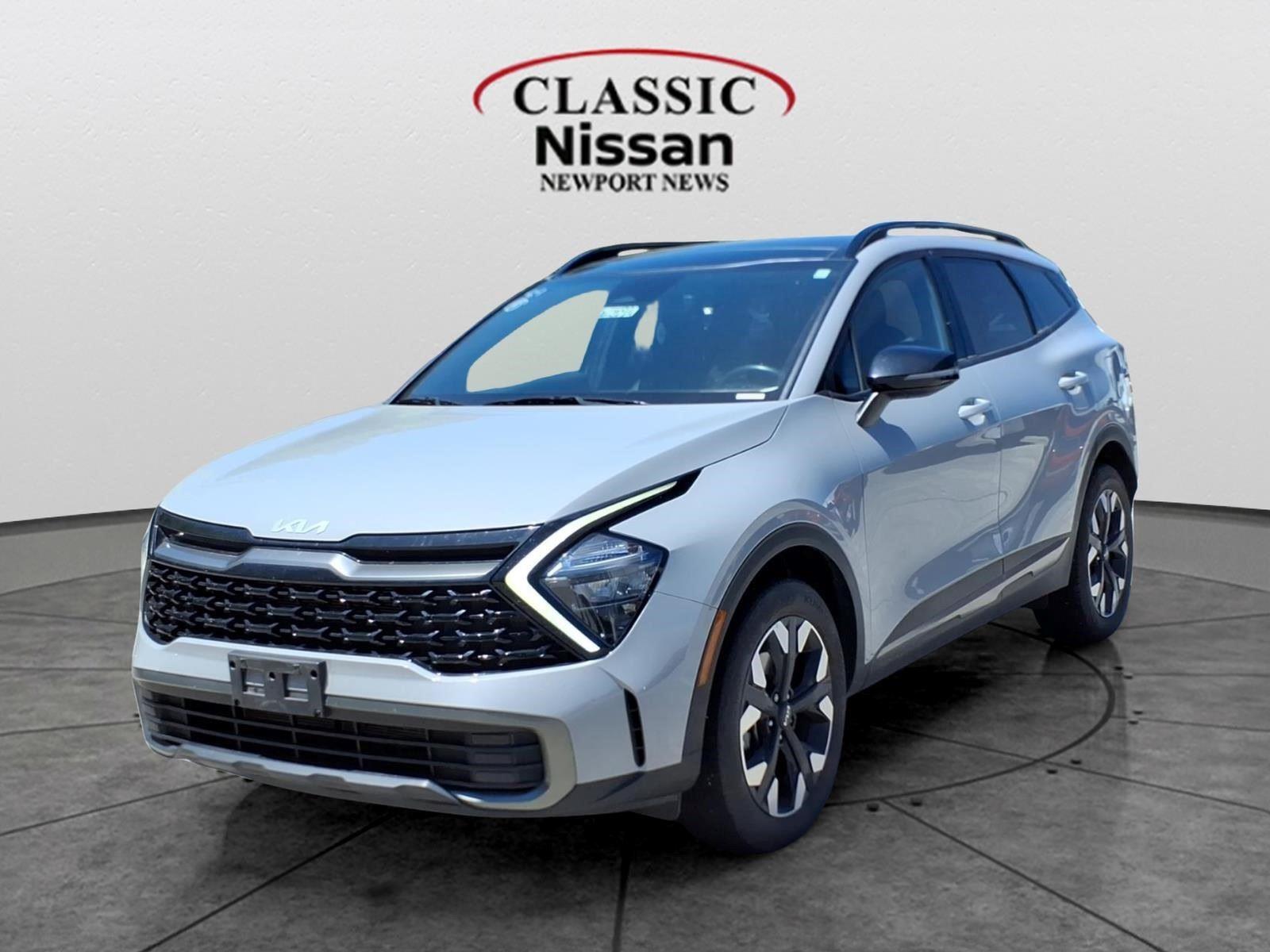 Wolf Gray 2023 Kia Sportage X-Line AWD SUV / Crossover All-Wheel Drive Automatic