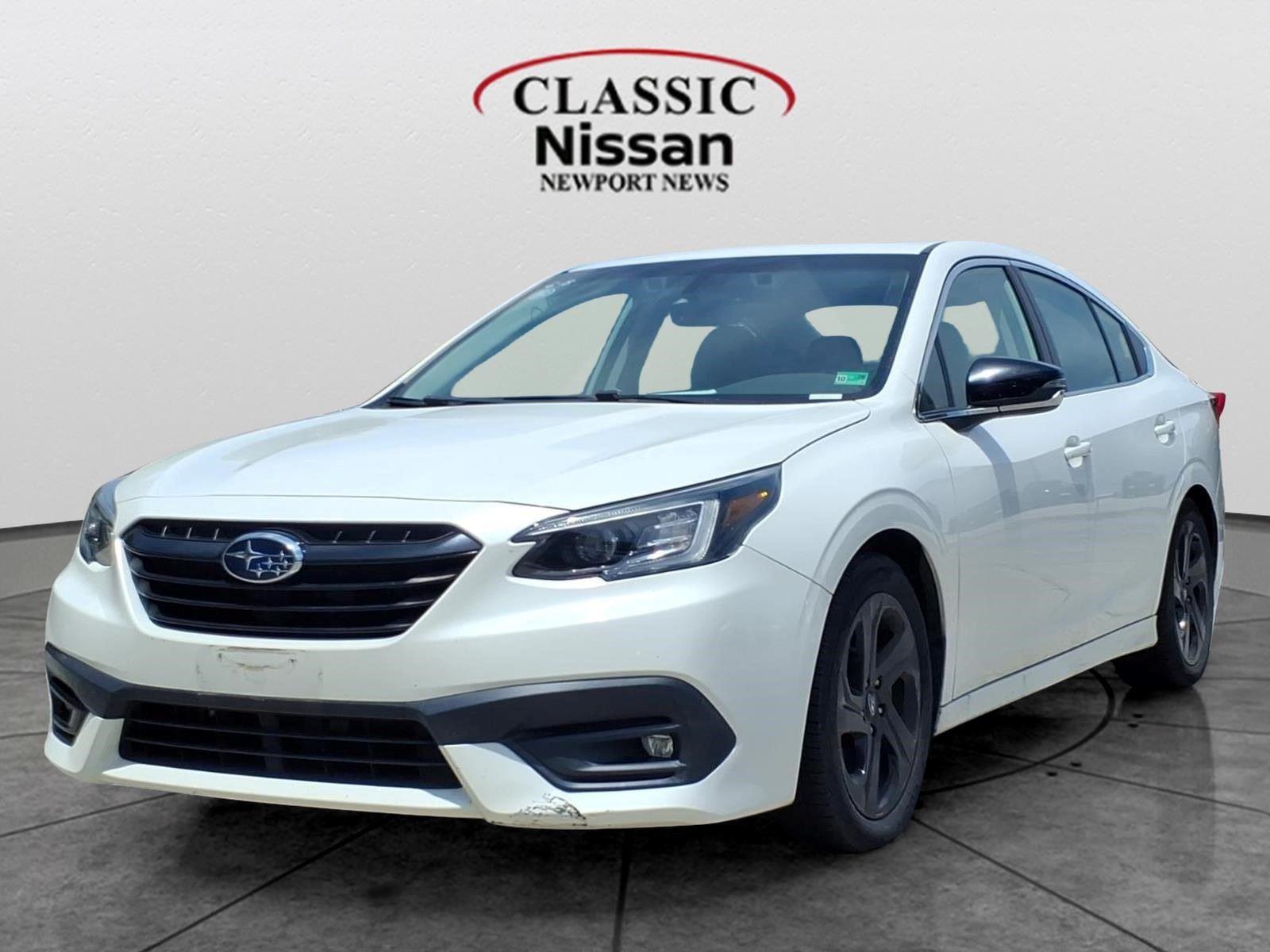 Crystal White Pearl 2022 Subaru Legacy Sport AWD Sedan All-Wheel Drive Continuously Variable Transmission