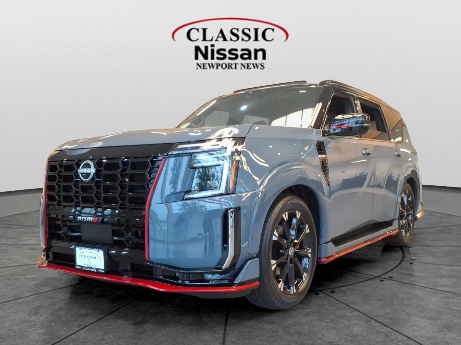 NISMO Stealth Gray/Super Black 2026 Nissan Armada SUV / Crossover Four-Wheel Drive 9-Speed Automatic