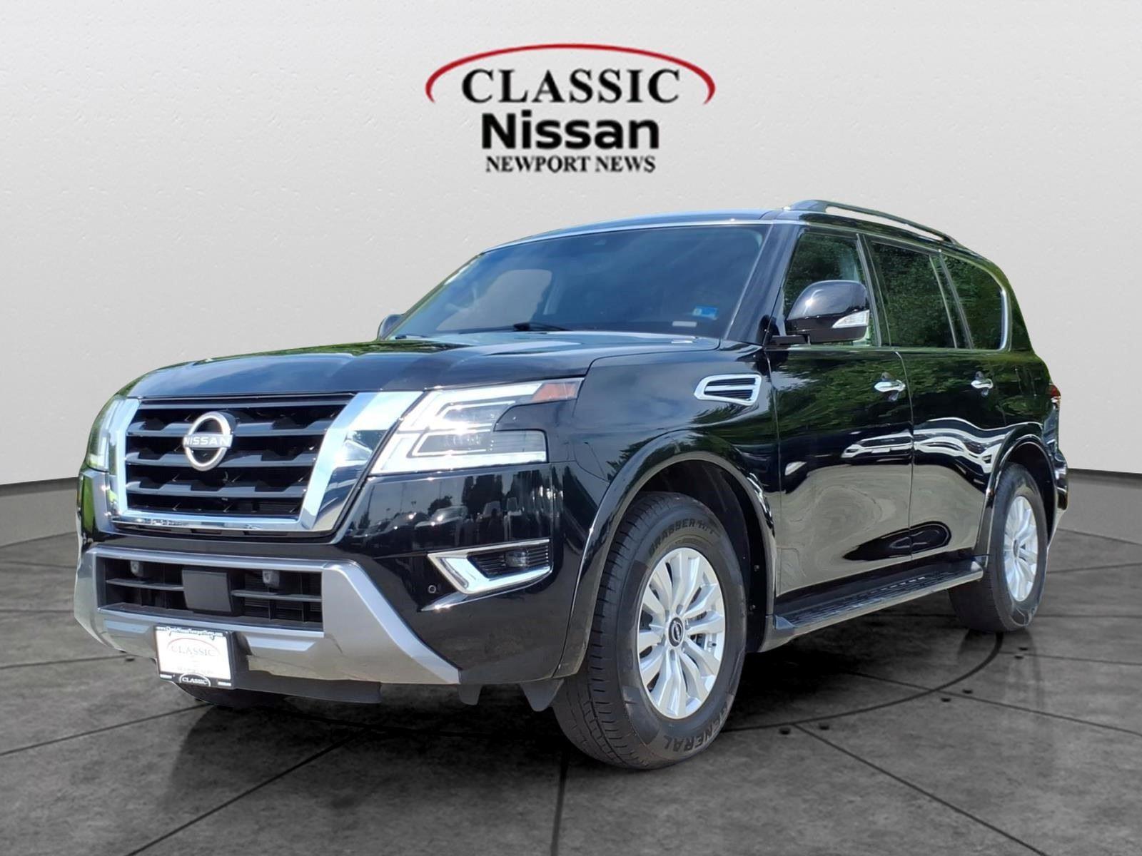 Super Black 2023 Nissan Armada SUV / Crossover Four-Wheel Drive Automatic