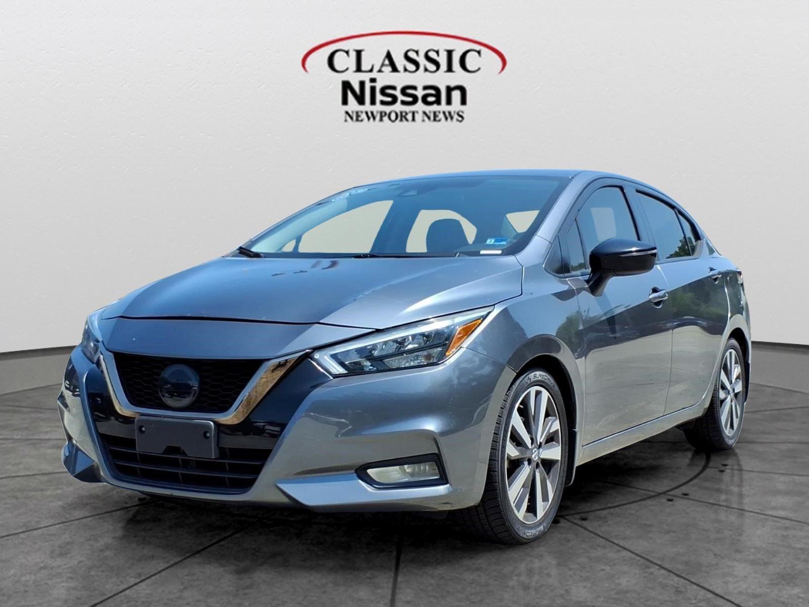 Gray (Gun Metallic) 2020 Nissan Versa Sedan Front-Wheel Drive Continuously Variable Transmission