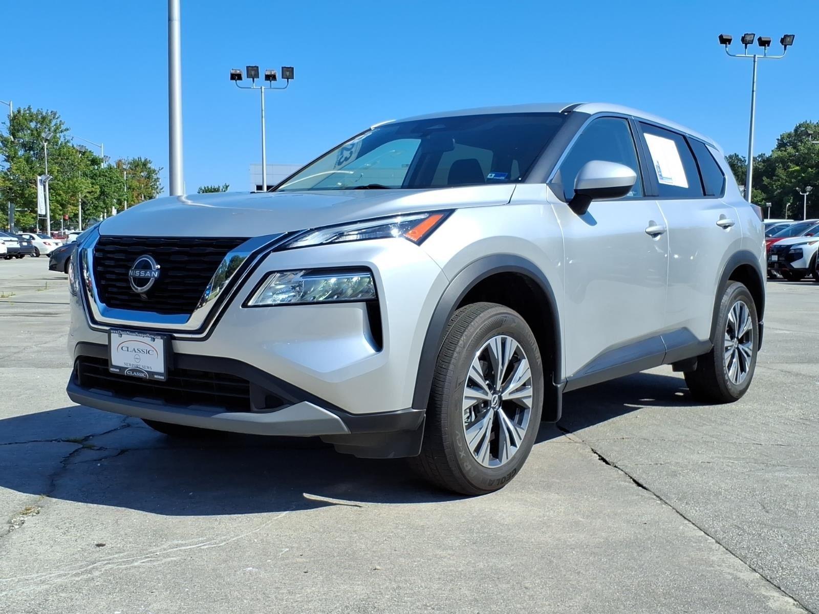 Brilliant Silver Metallic 2023 Nissan Rogue SUV / Crossover All-Wheel Drive Continuously Variable Transmission