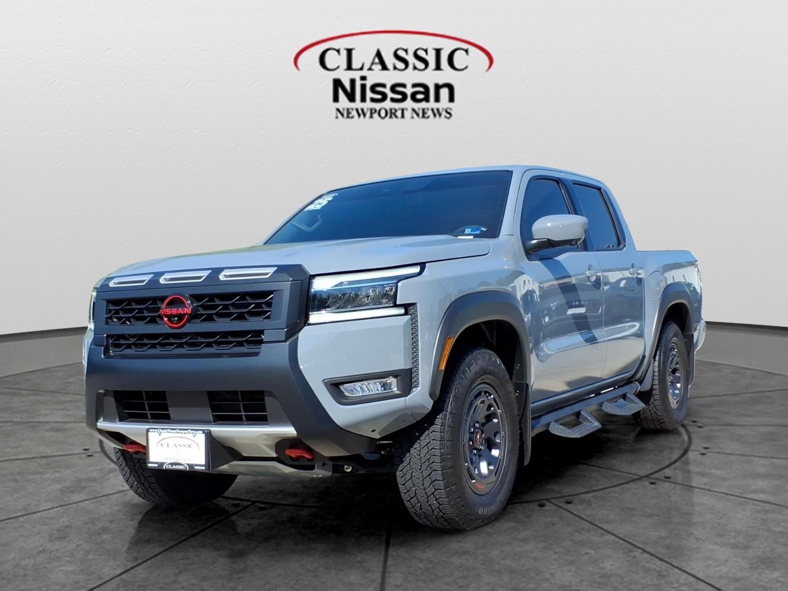 Boulder Gray Pearl 2025 Nissan Frontier Pickup Truck Four-Wheel Drive Automatic