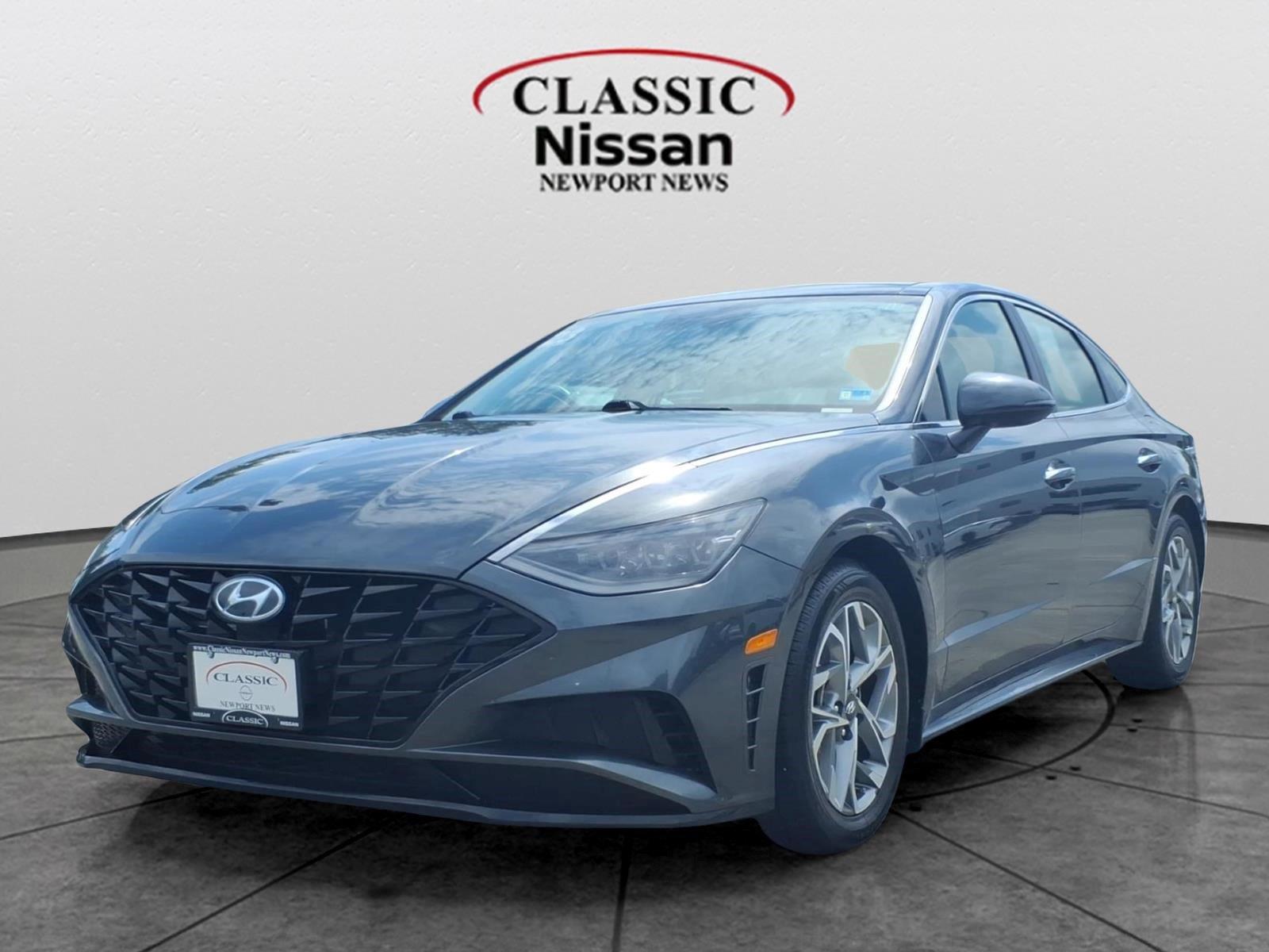Portofino Gray 2023 Hyundai Sonata Sedan Front-Wheel Drive Automatic