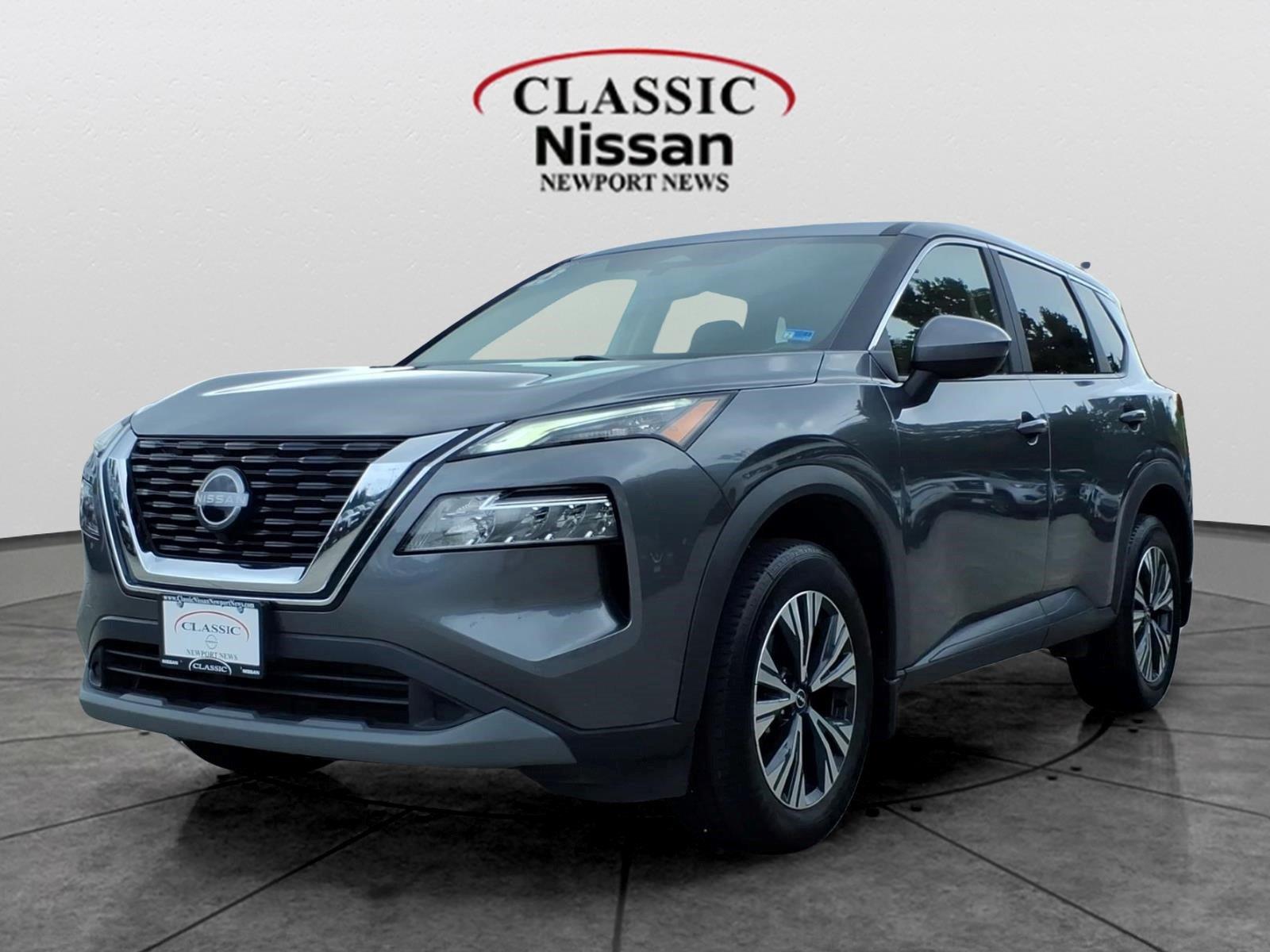 Gray (Gun Metallic) 2023 Nissan Rogue SUV / Crossover Front-Wheel Drive Continuously Variable Transmission
