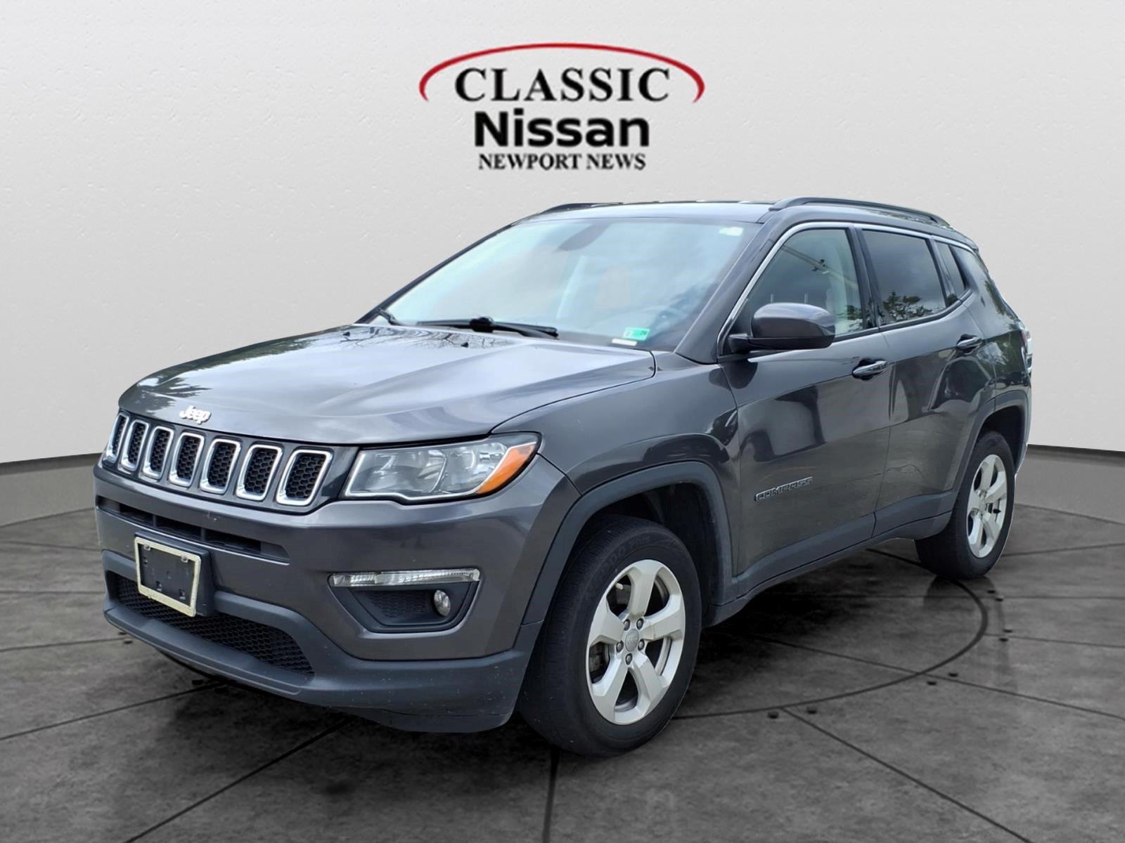 Gray (Granite Crystal Metallic Clearcoat) 2019 Jeep Compass SUV / Crossover Four-Wheel Drive 9-Speed Automatic