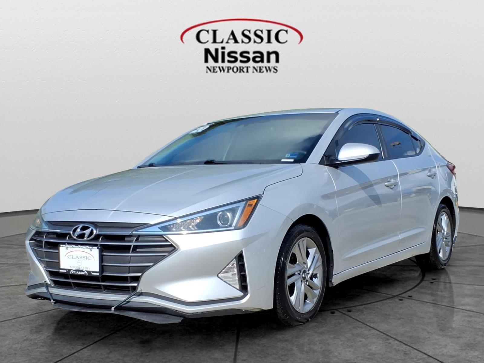 Symphony Silver 2020 Hyundai Elantra Sedan Front-Wheel Drive Continuously Variable Transmission