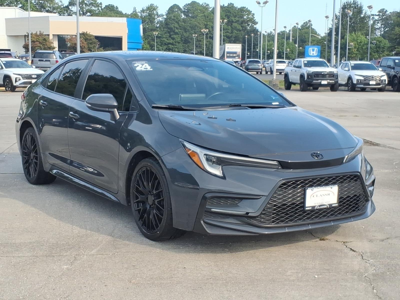 Used 2024 Underground/Midnight Black Metallic Toyota XSE image 5