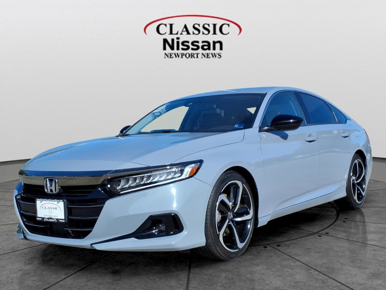 Sonic Gray Pearl 2022 Honda Accord Sedan Front-Wheel Drive Continuously Variable Transmission