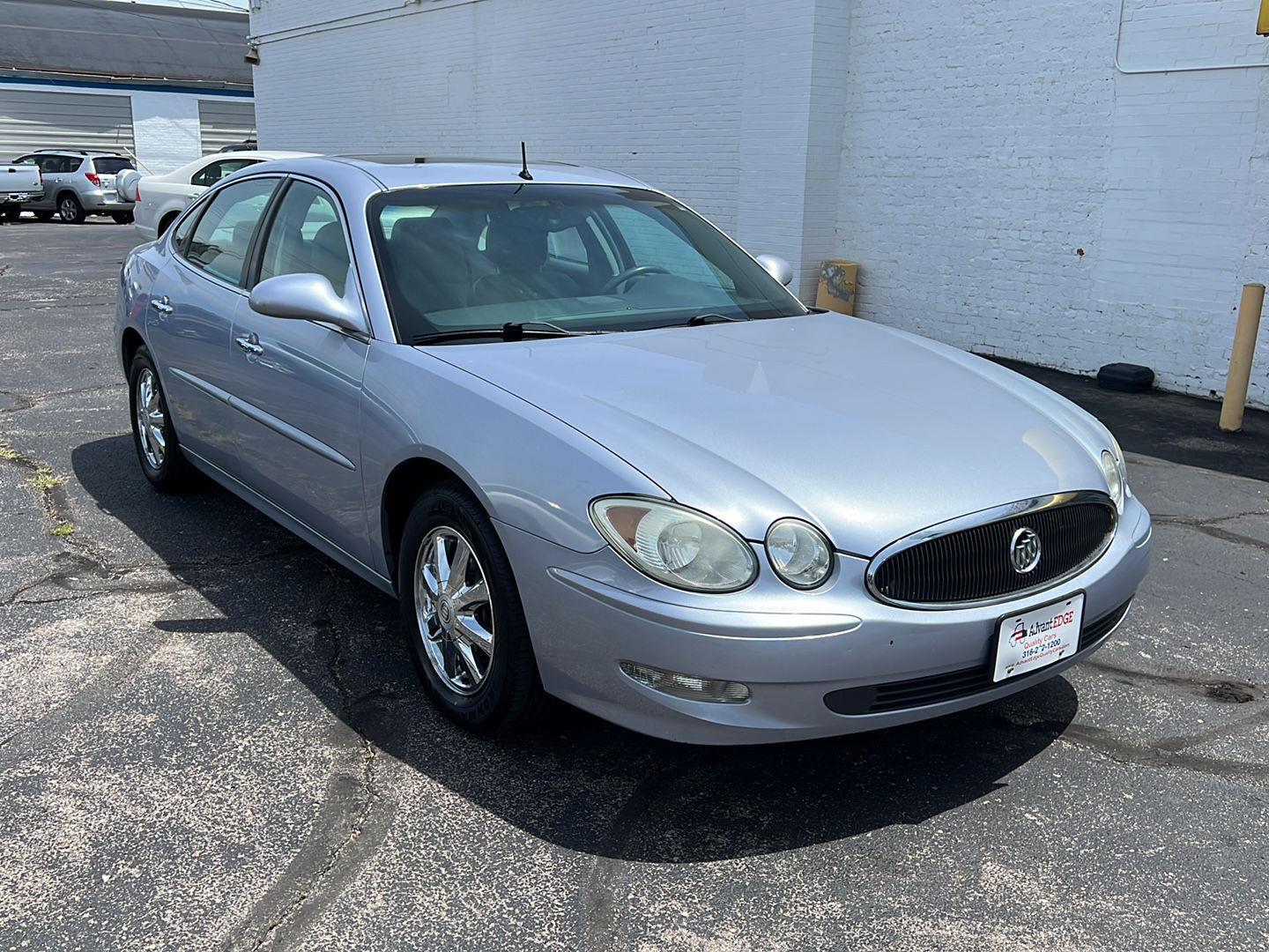 Glacier Blue Metallic 2005 Buick LaCrosse Sedan Front-Wheel Drive 4-Speed Automatic Overdrive