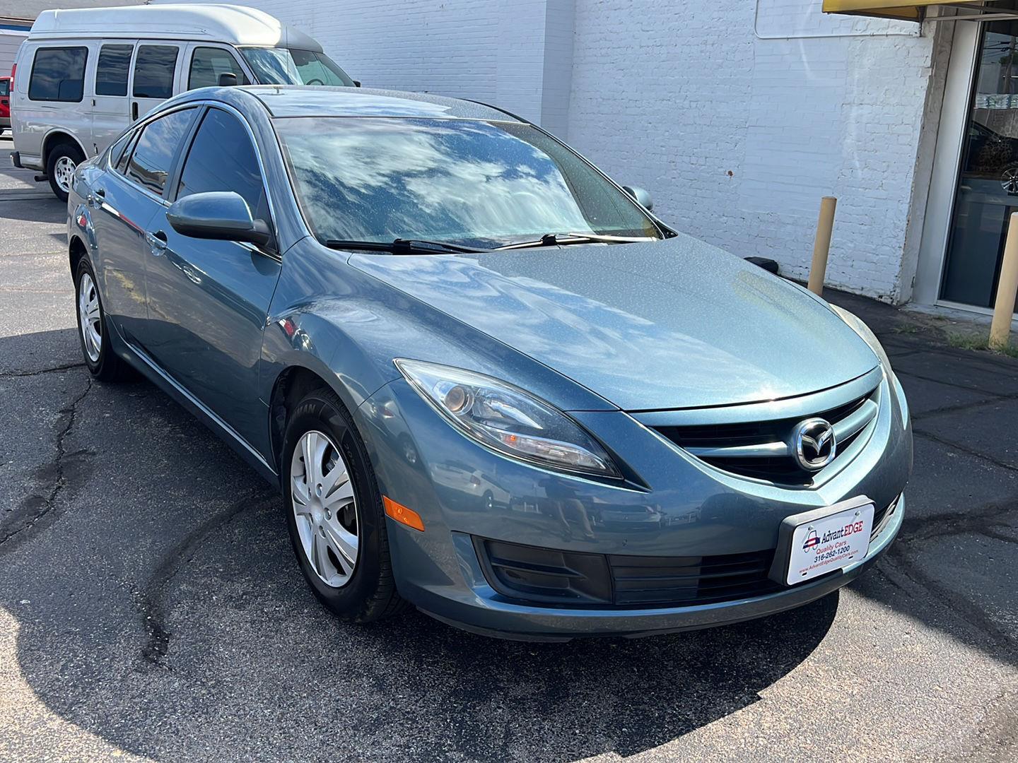 Gray (Steel Blue Mica) 2012 Mazda MAZDA6 Sedan Front-Wheel Drive Automatic