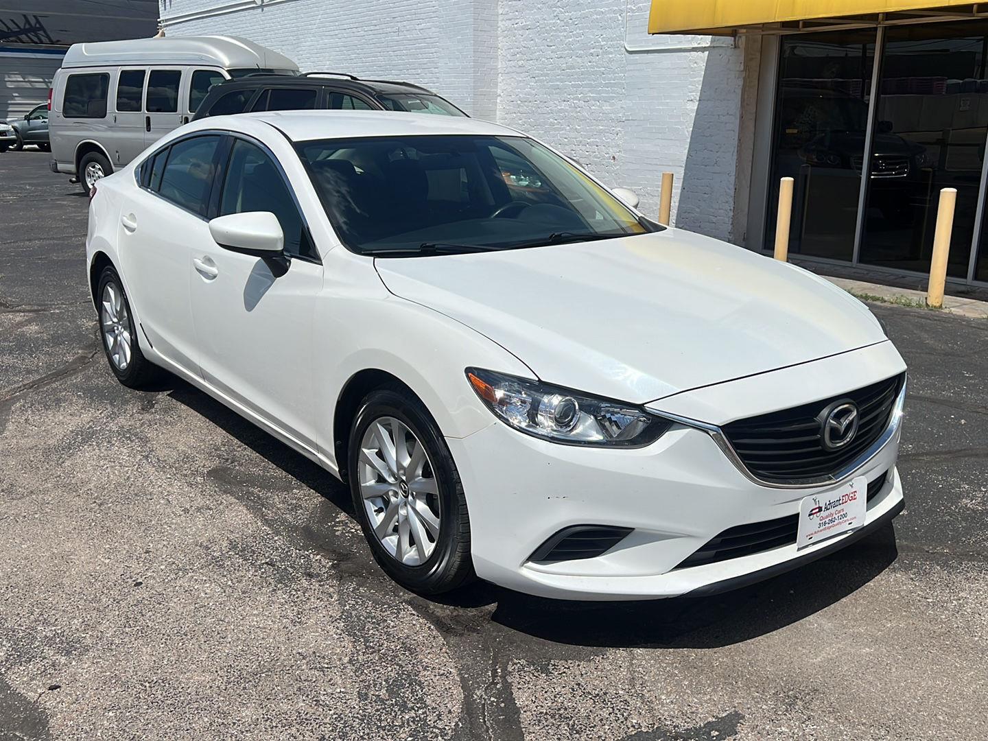 Snowflake White Pearl Mica 2014 Mazda MAZDA6 Sedan Front-Wheel Drive Automatic