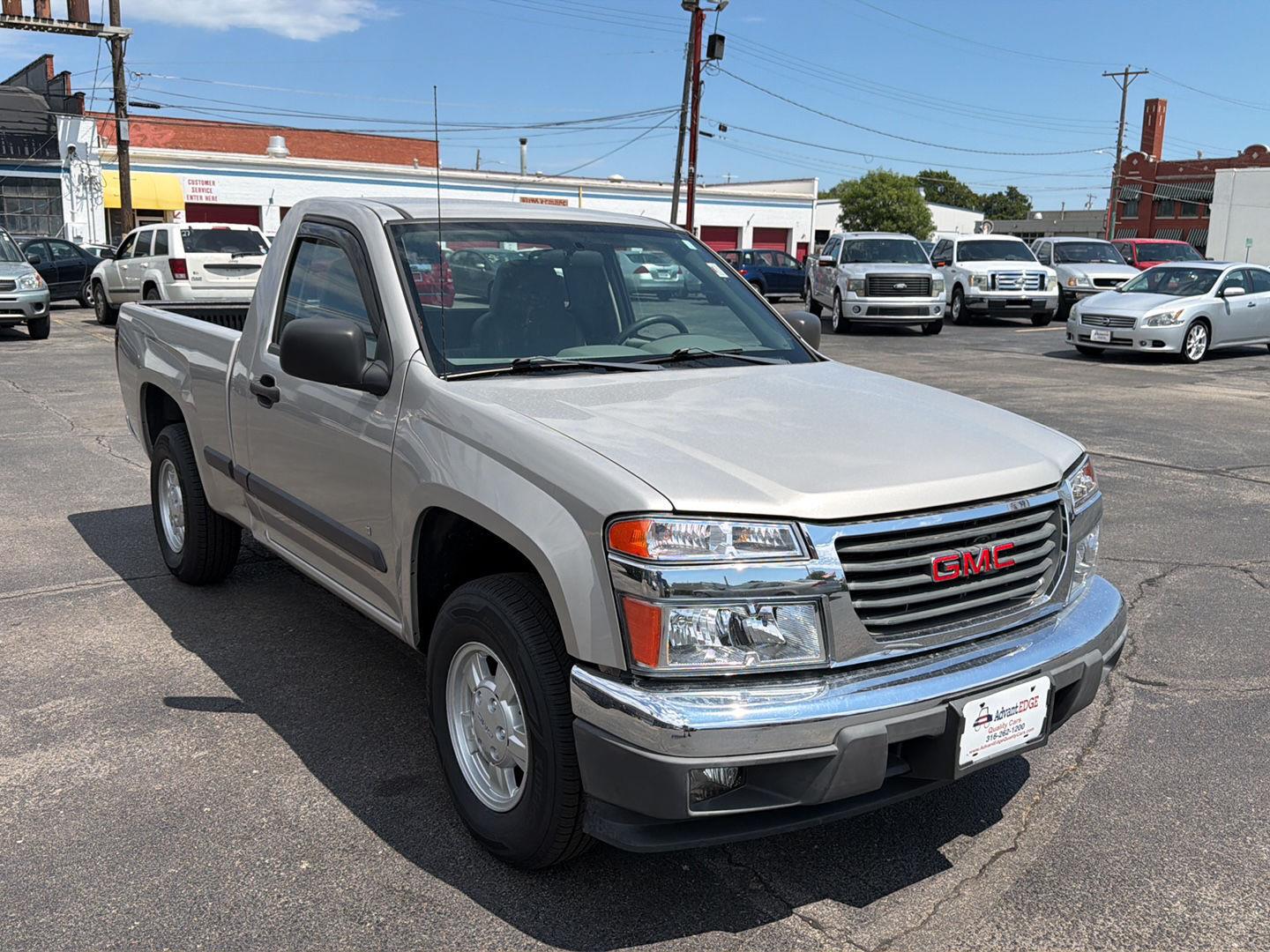 Silver Birch Metallic 2008 GMC Canyon Pickup Truck 4X2 4-Speed Automatic Overdrive