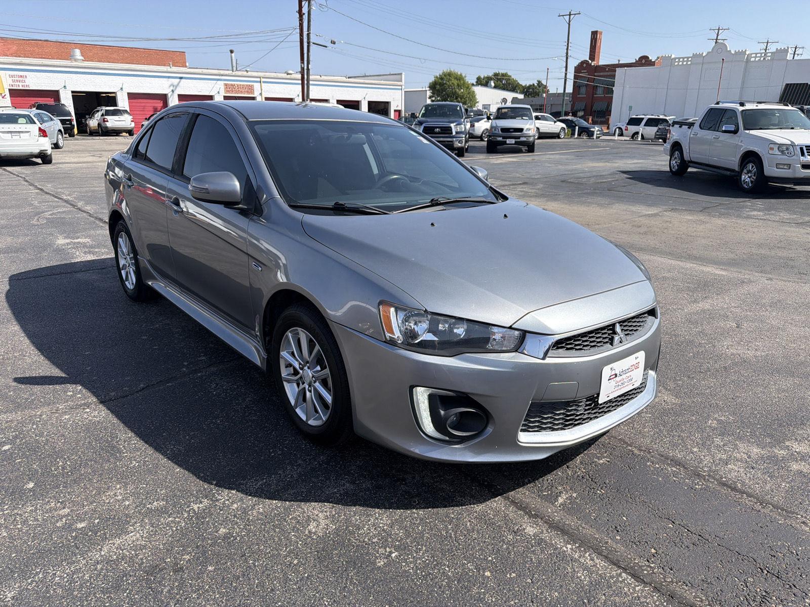 Mercury Gray Pearl 2016 Mitsubishi Lancer Sedan Front-Wheel Drive Manual