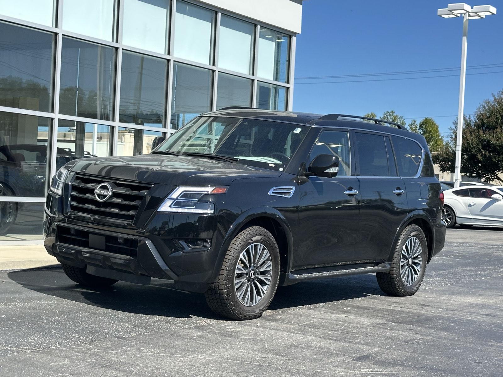 Super Black 2023 Nissan Armada SUV / Crossover Four-Wheel Drive Automatic
