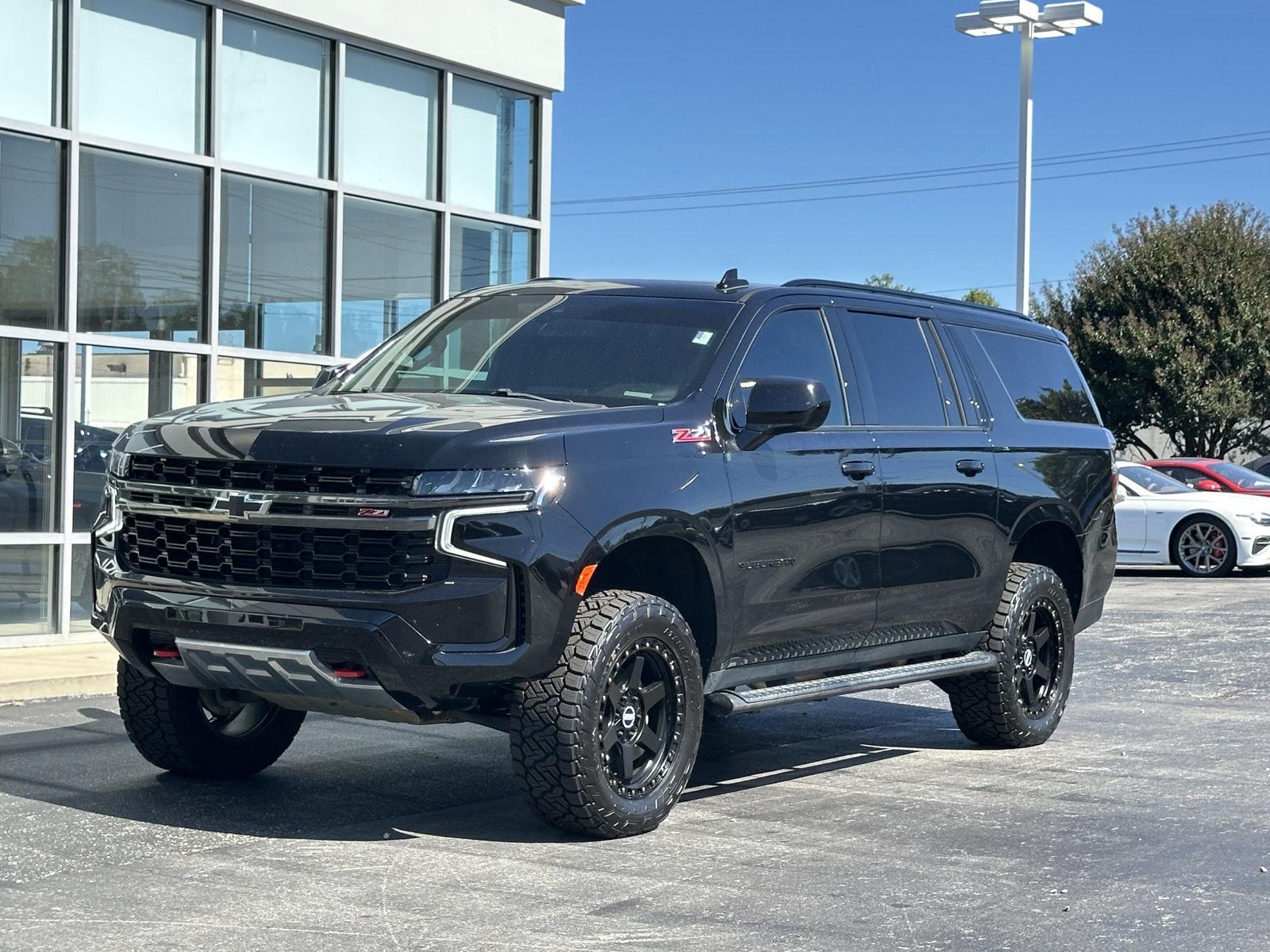 Black 2021 Chevrolet Suburban SUV / Crossover Four-Wheel Drive Automatic