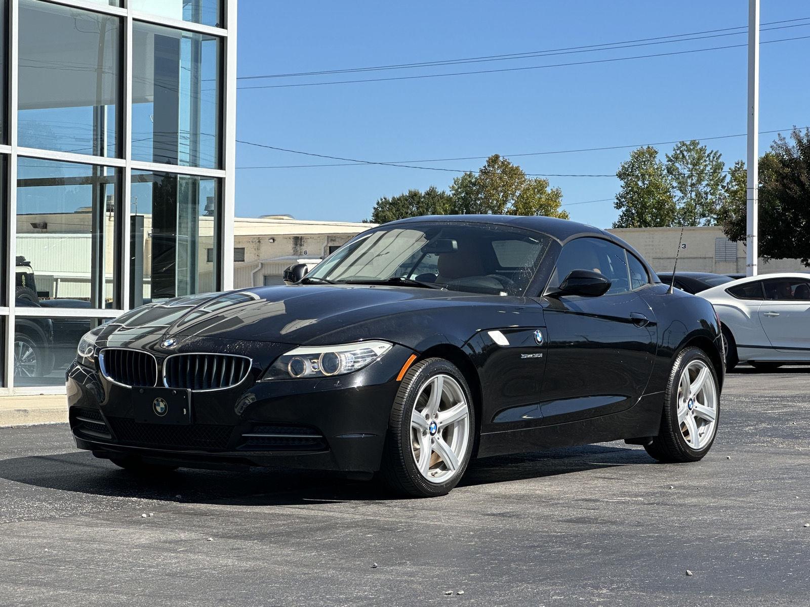 Black Sapphire Metallic 2011 BMW Z4 Convertible Rear-Wheel Drive 6-Speed Manual