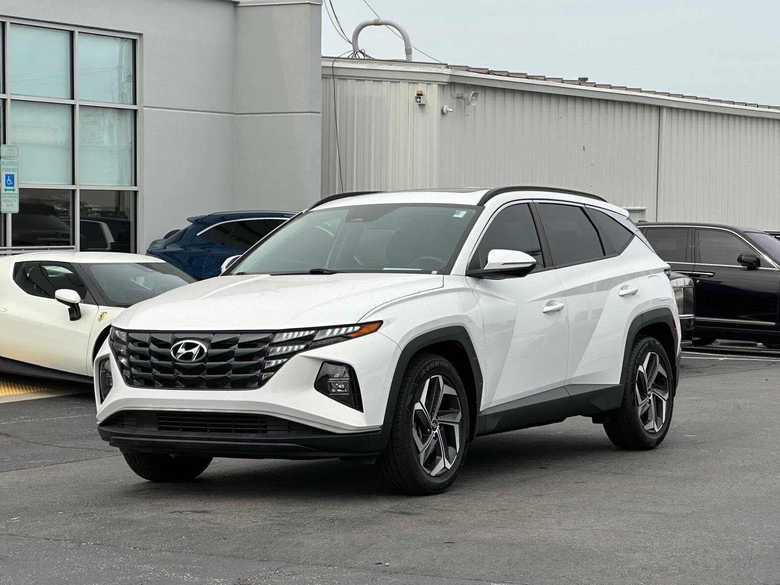 Serenity White Pearl 2023 Hyundai Tucson SUV / Crossover Front-Wheel Drive Automatic