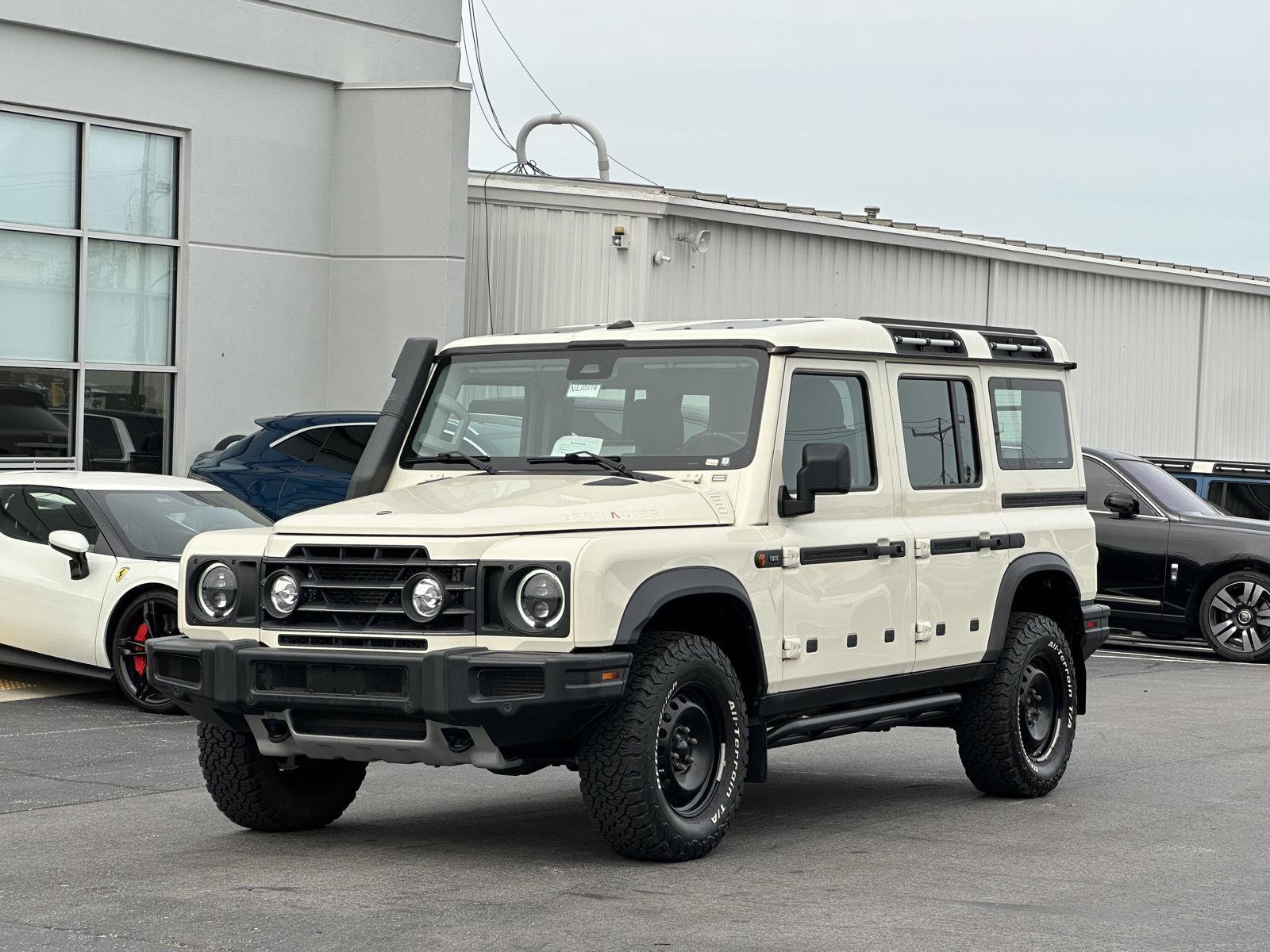 Scottish White 2024 Ineos Grenadier Station Wagon SUV / Crossover Four-Wheel Drive Automatic