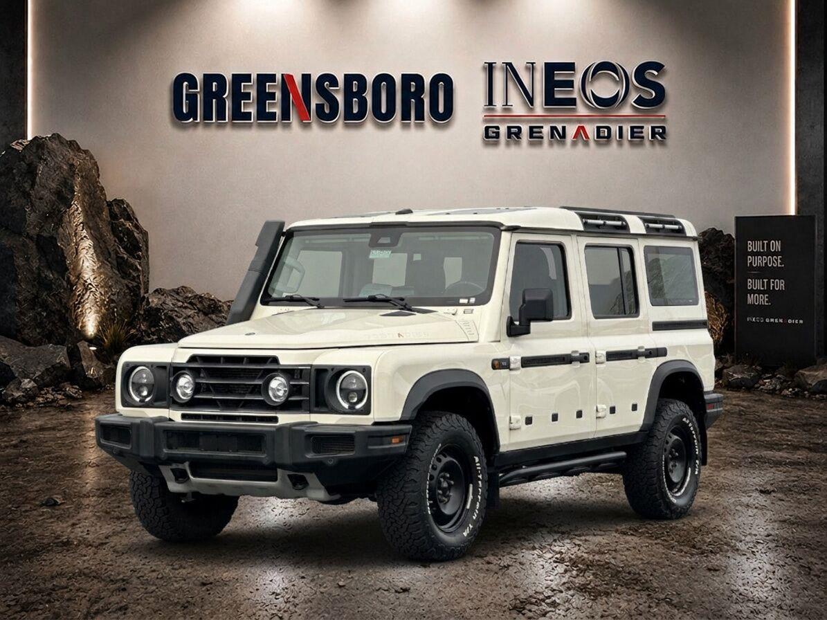 Scottish White 2024 Ineos Grenadier Station Wagon SUV / Crossover Four-Wheel Drive Automatic