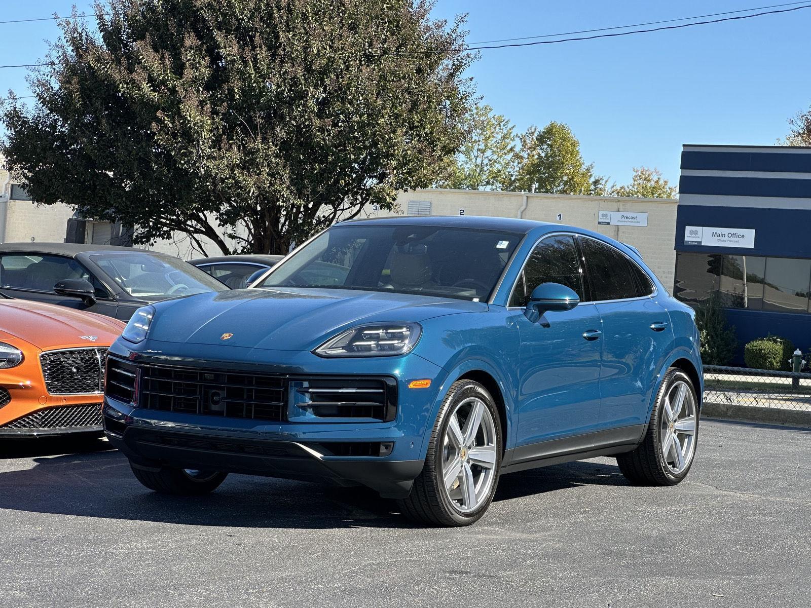 Montego Blue Metallic 2024 Porsche Cayenne Coupe Coupe All-Wheel Drive Automatic