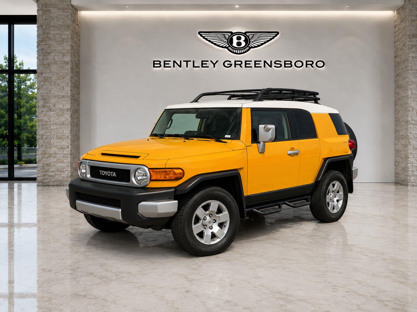 White/Sun Fusion 2007 Toyota FJ Cruiser SUV / Crossover Four-Wheel Drive