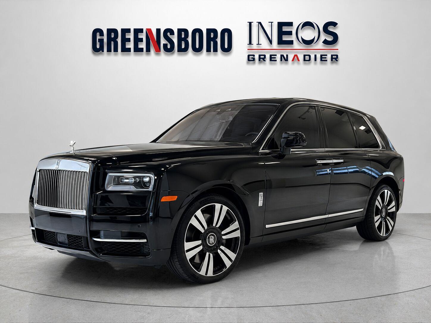 Black 2021 Rolls-Royce Cullinan SUV / Crossover All-Wheel Drive 