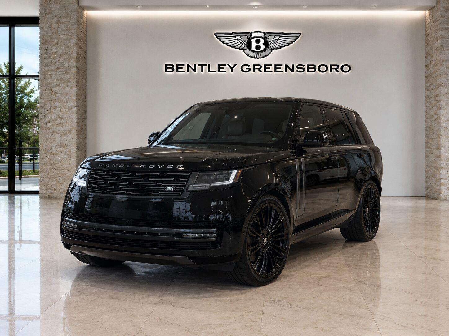 Santorini Black Metallic 2024 Land Rover Range Rover SUV / Crossover All-Wheel Drive Automatic