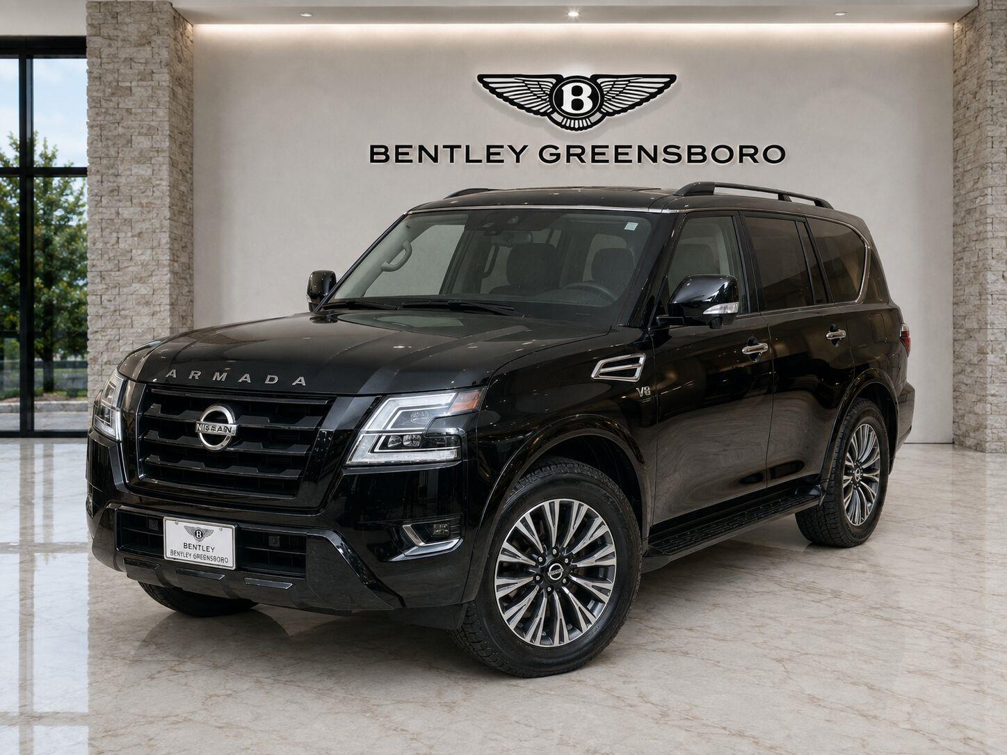 Super Black 2023 Nissan Armada SUV / Crossover Four-Wheel Drive Automatic