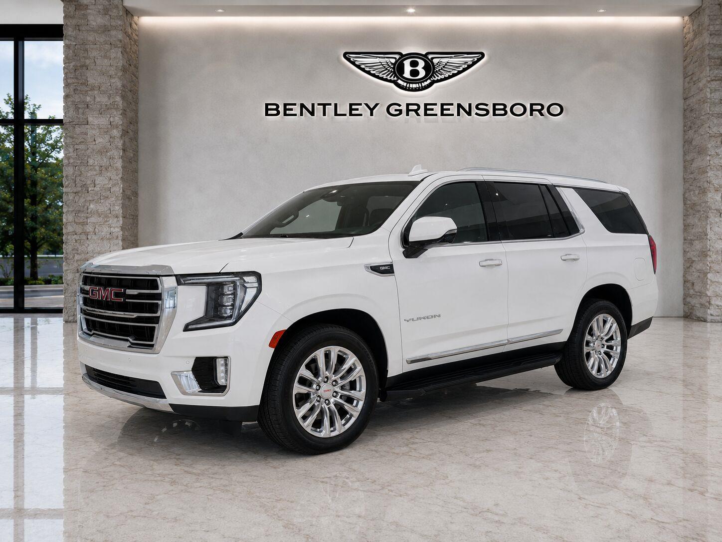 Summit White 2021 GMC Yukon SUV / Crossover Four-Wheel Drive Automatic
