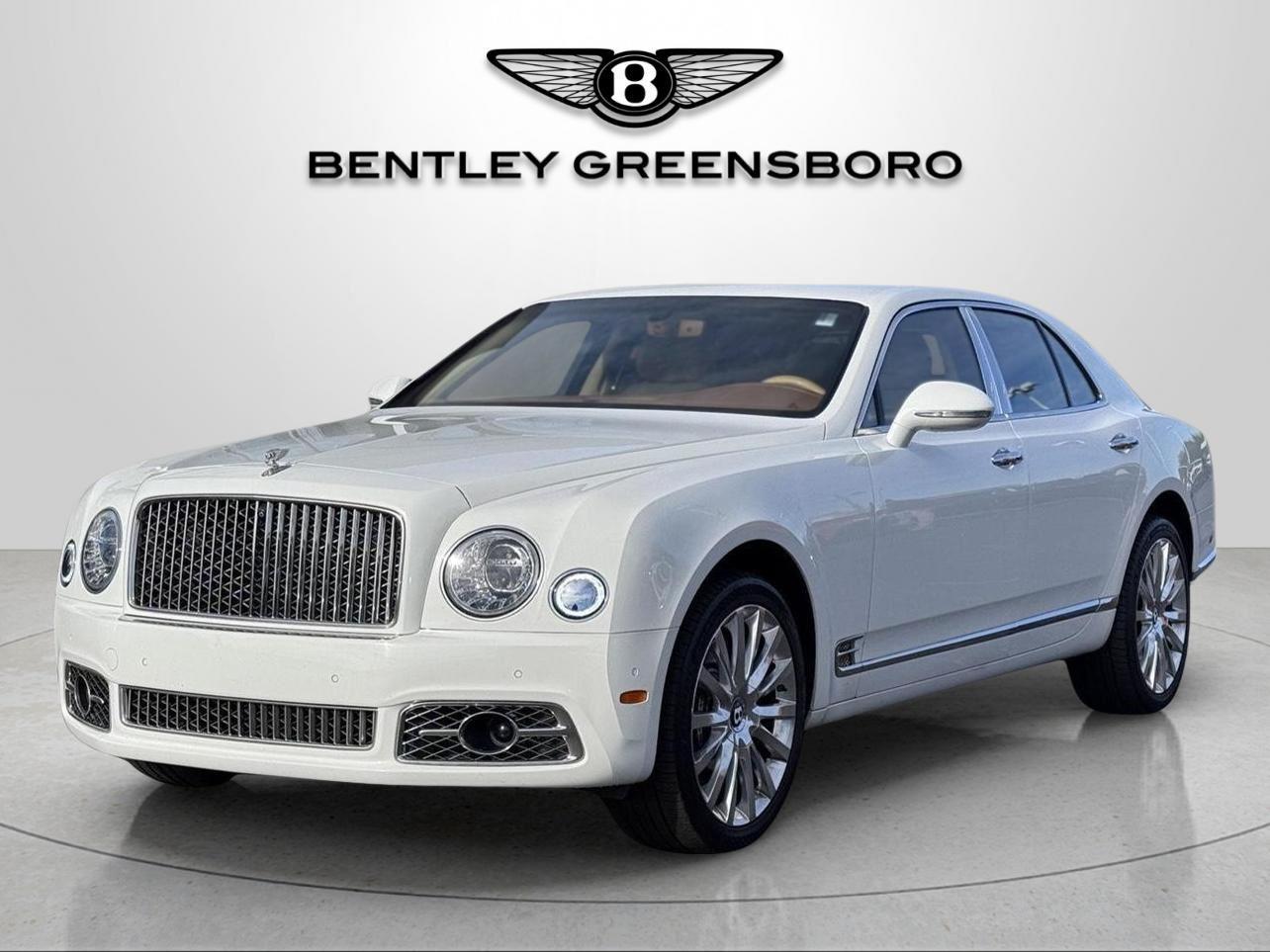 Glacier White 2017 Bentley Mulsanne RWD Sedan Rear-Wheel Drive Automatic