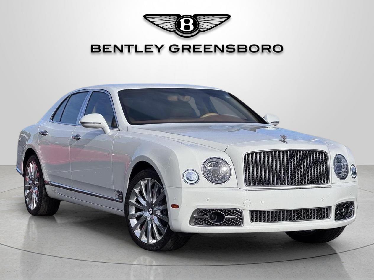 Glacier White 2017 Bentley Mulsanne RWD Sedan Rear-Wheel Drive Automatic
