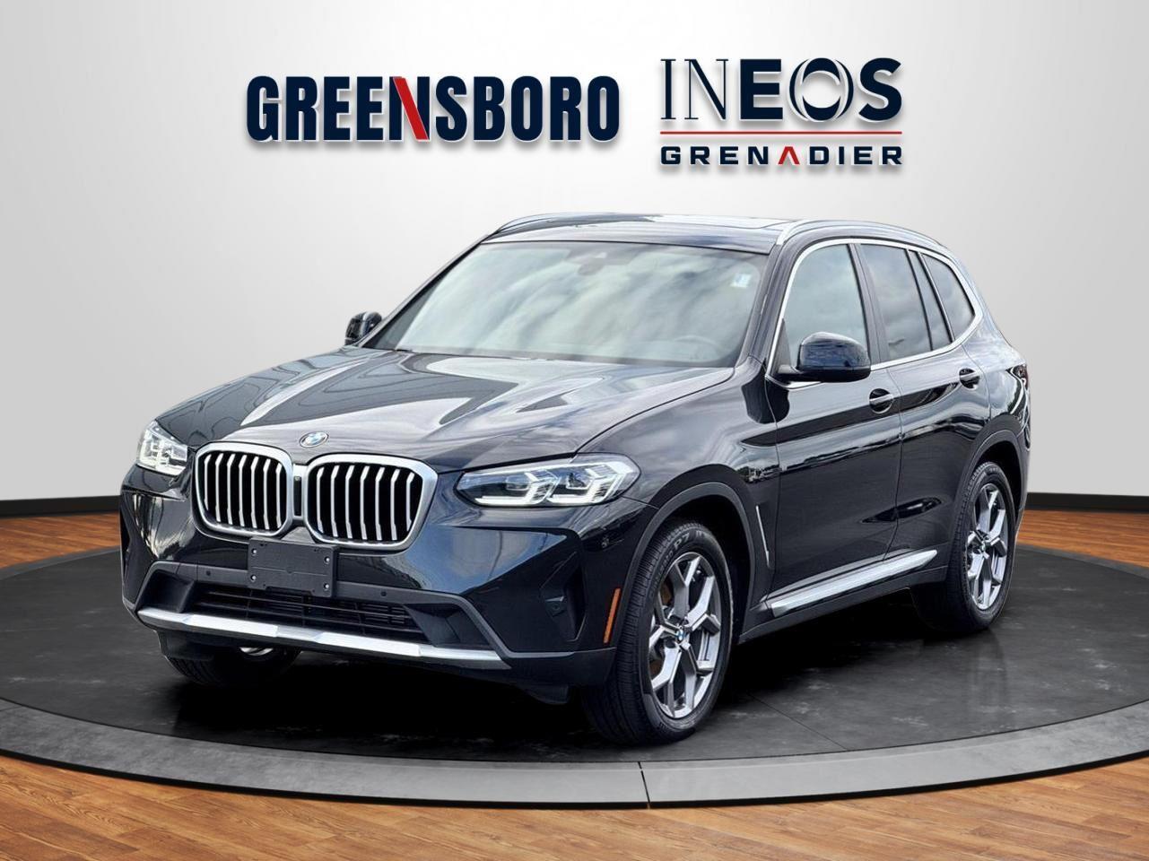 Black Sapphire Metallic 2022 BMW X3 xDrive30i AWD SUV / Crossover All-Wheel Drive Automatic