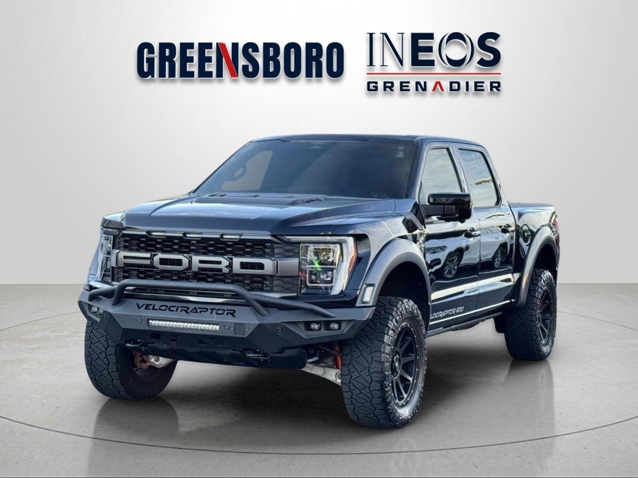Agate Black Metallic 2022 Ford F-150 Raptor SuperCrew 4WD Pickup Truck Four-Wheel Drive Automatic