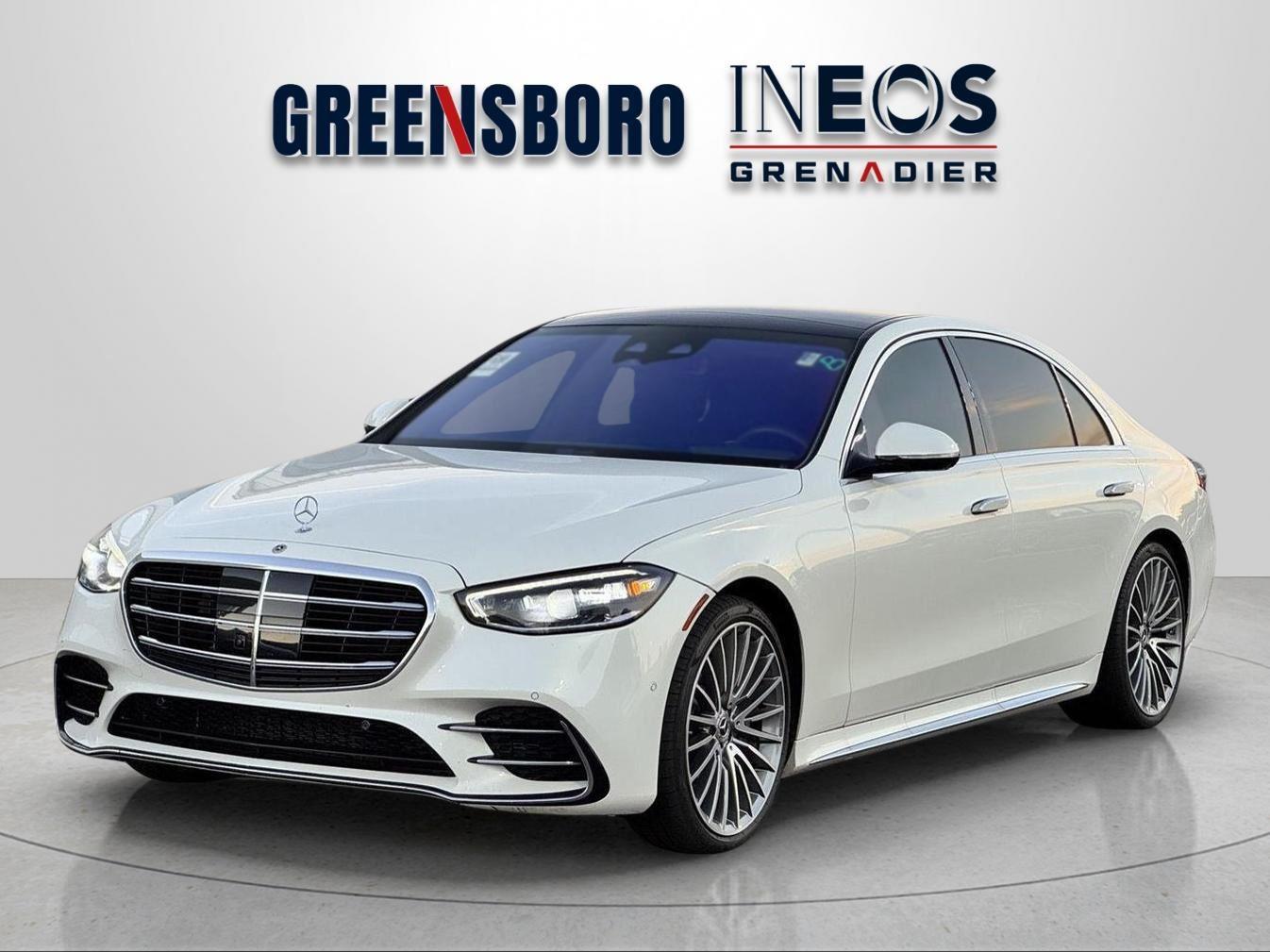 MANUFAKTUR Diamond White 2022 Mercedes-Benz S-Class S 580 4MATIC AWD Sedan All-Wheel Drive Automatic