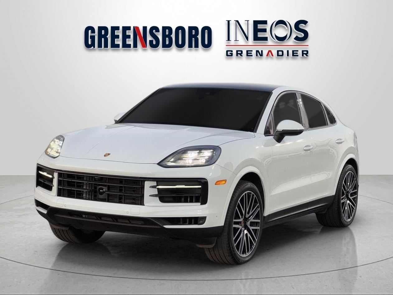 White 2025 Porsche Cayenne Coupe AWD Coupe All-Wheel Drive Automatic
