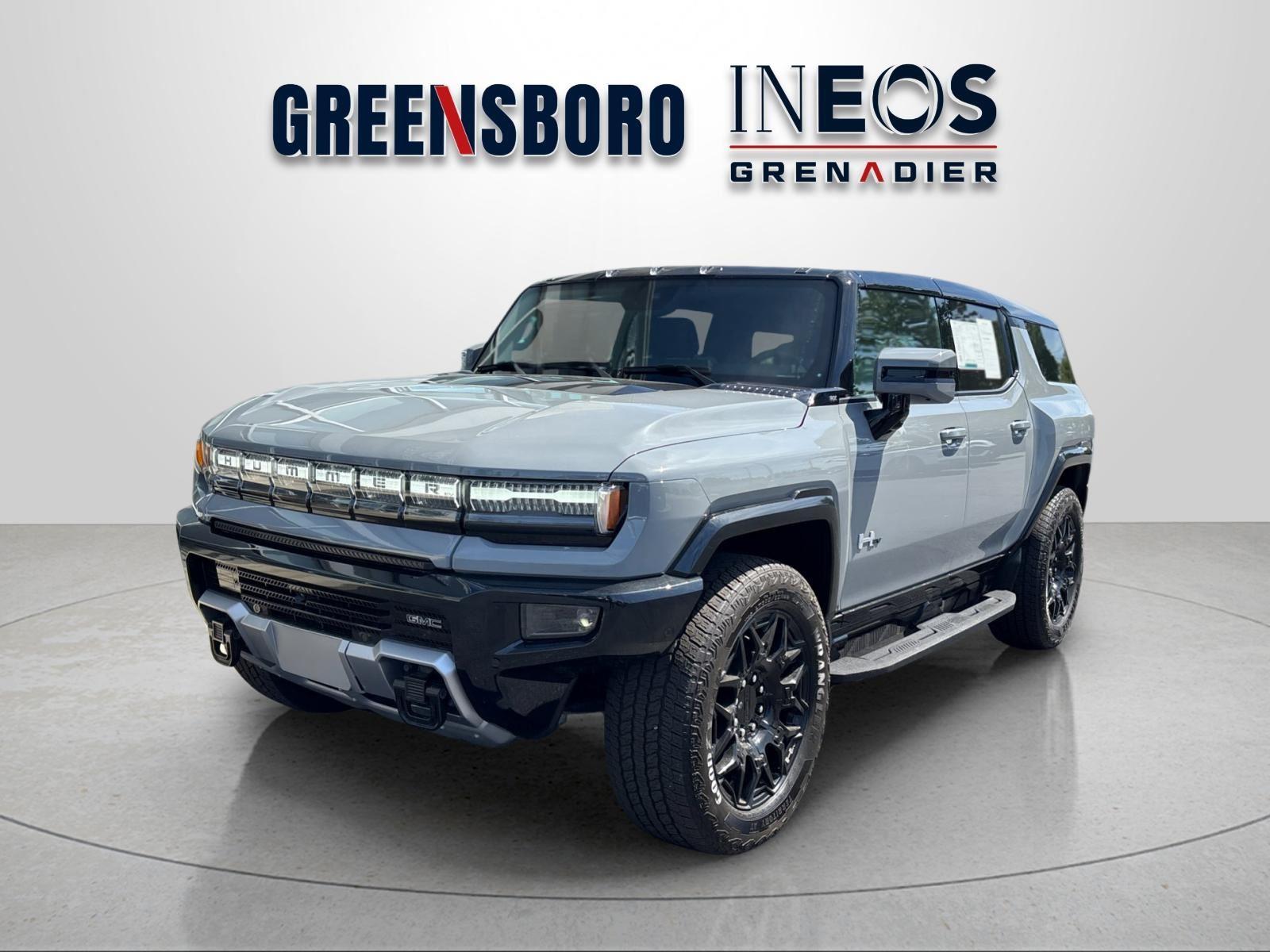 Interstellar White 2025 GMC Hummer EV SUV 2X AWD SUV / Crossover All-Wheel Drive Automatic
