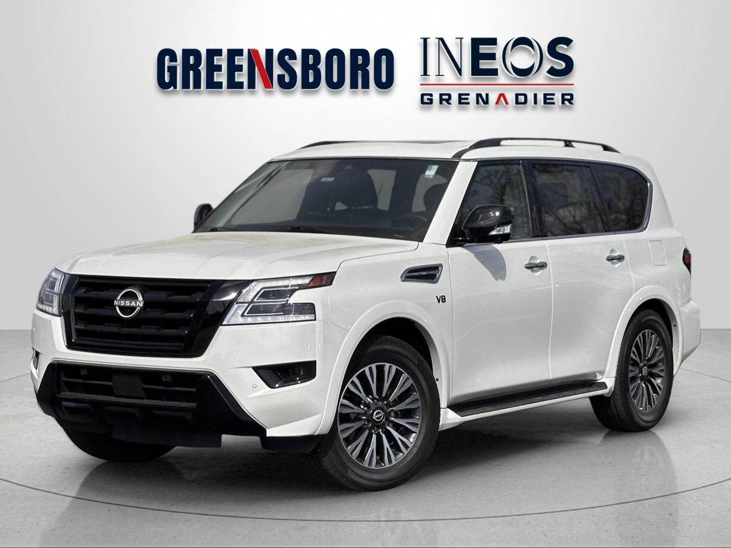 Aspen White TriCoat Pearl 2022 Nissan Armada SL RWD SUV / Crossover 4X2 Automatic