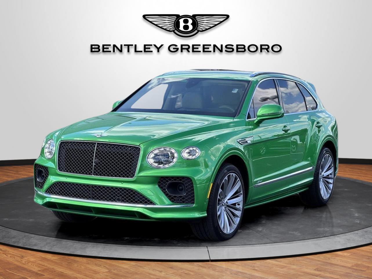 Apple Green 2021 Bentley Bentayga Speed AWD SUV / Crossover All-Wheel Drive Automatic