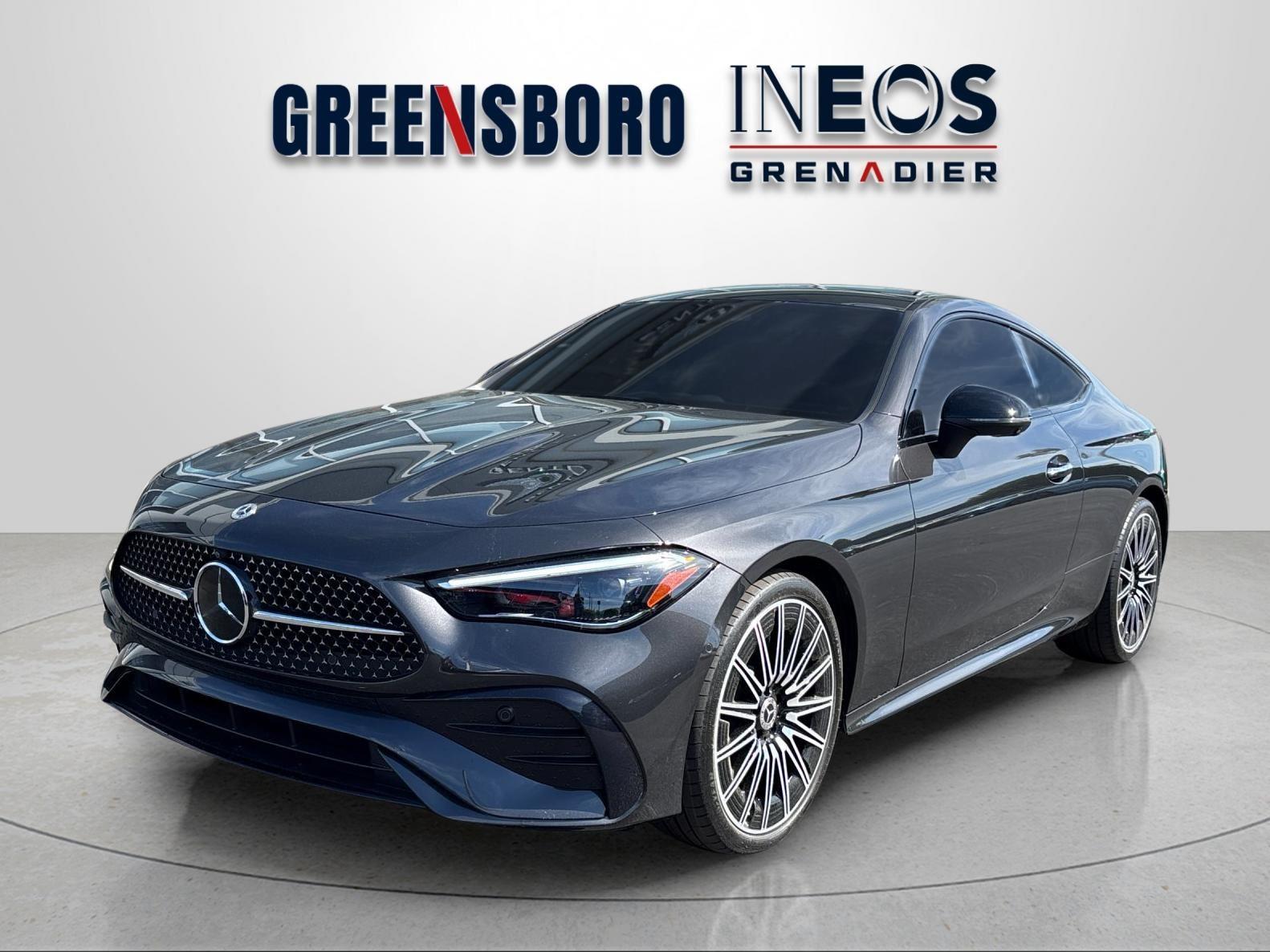 Gray (Graphite Grey Metallic) 2024 Mercedes-Benz CLE 300 4MATIC Coupe All-Wheel Drive Automatic