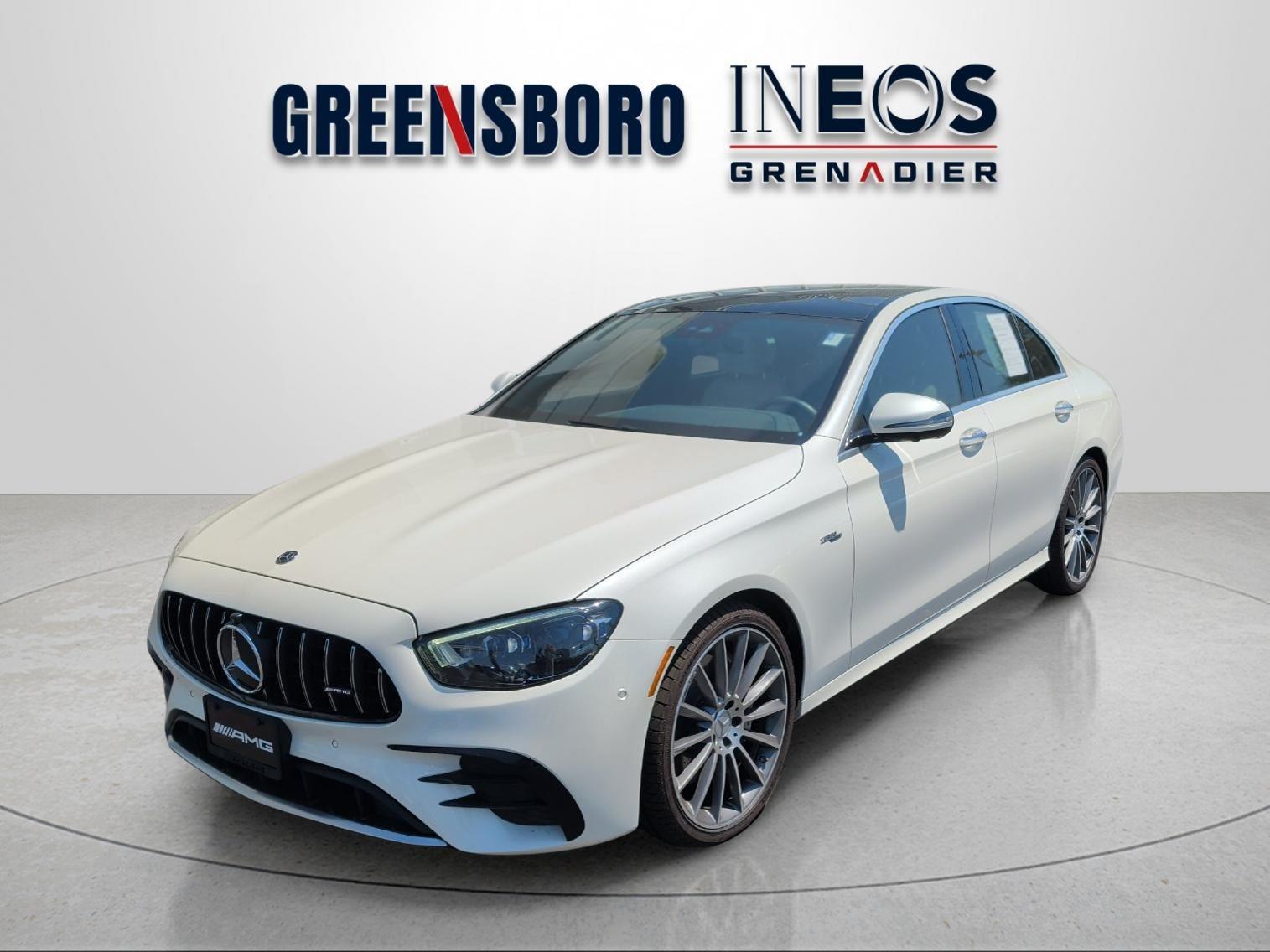 designo Diamond White 2021 Mercedes-Benz E-Class AMG 53 E Sedan 4MATIC Sedan All-Wheel Drive Automatic