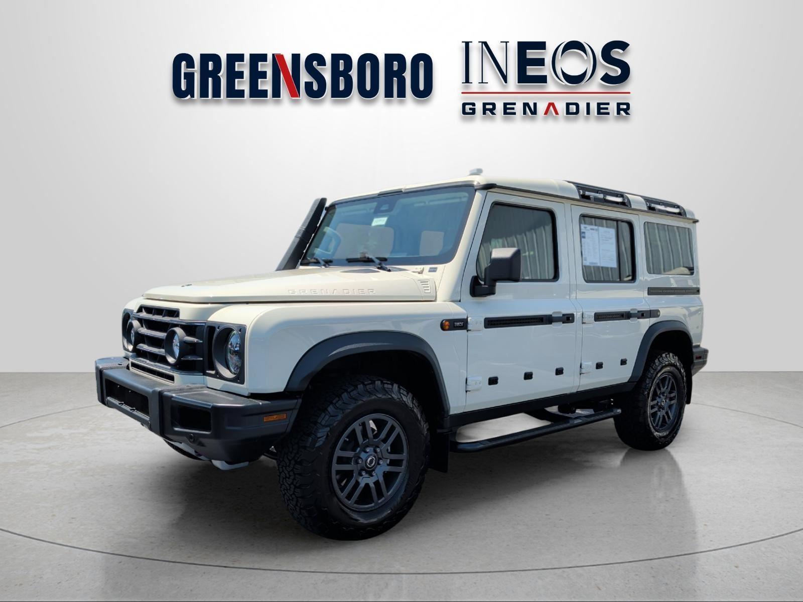 Scottish White 2024 Ineos Grenadier Trialmaster 4WD SUV / Crossover Four-Wheel Drive Automatic