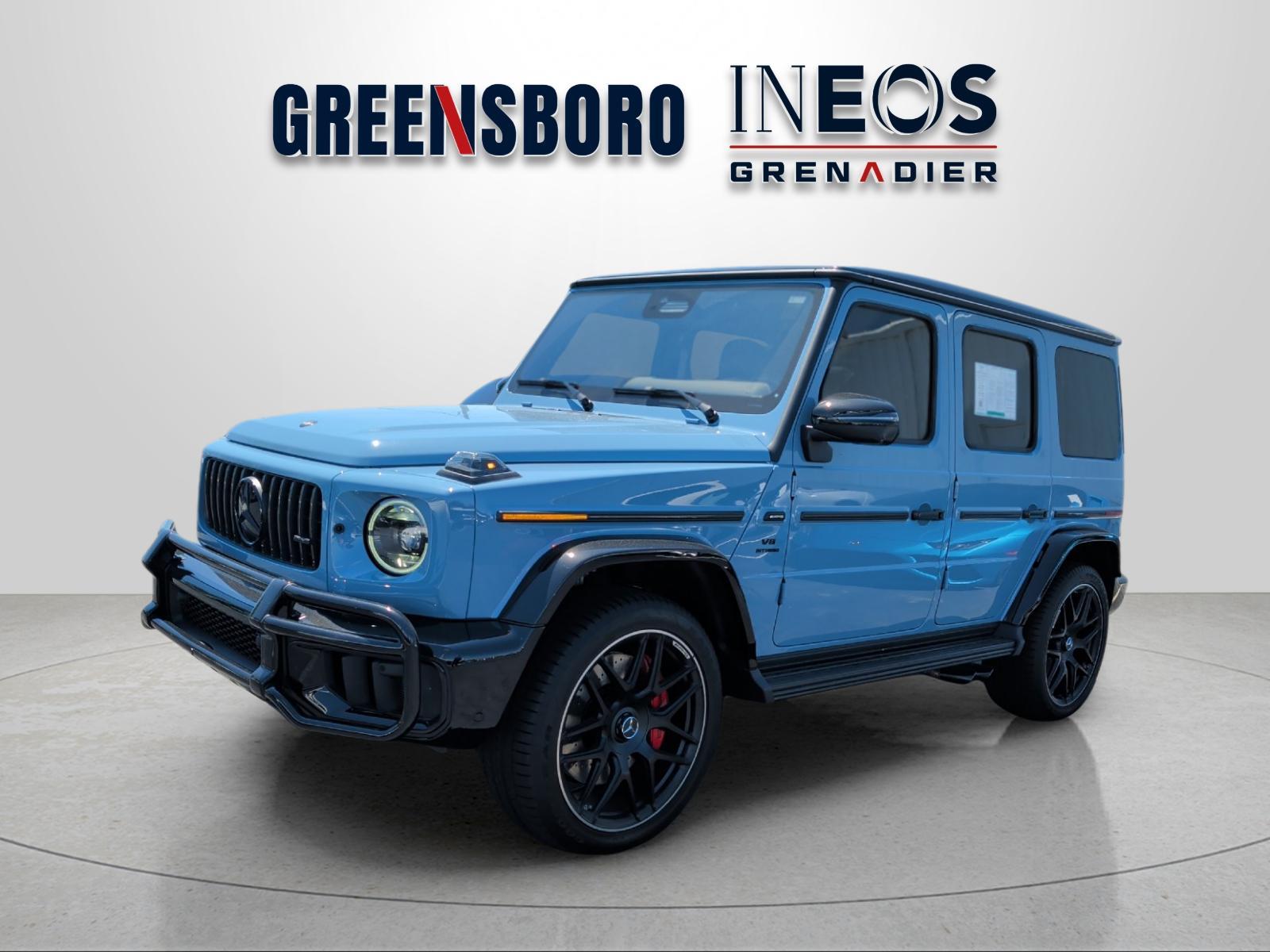 MANUFAKTUR Signature China Blue 2026 Mercedes-Benz G-Class AMG G 63 4MATIC SUV / Crossover All-Wheel Drive Automatic